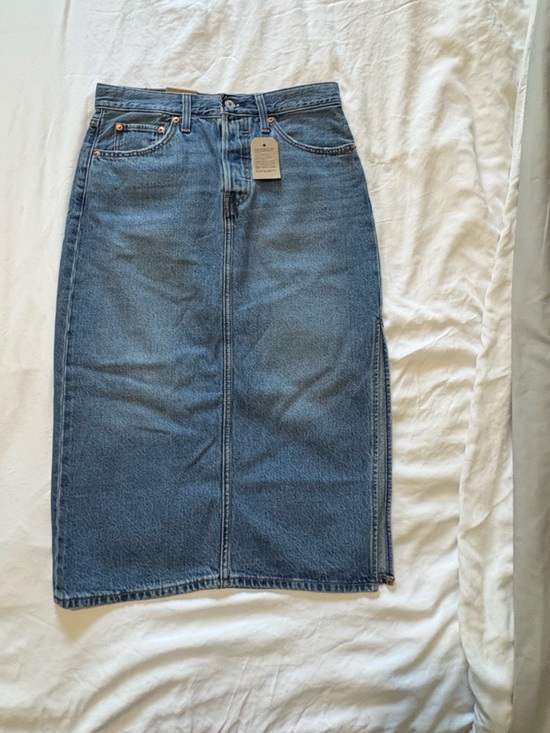 Levi's Dresses & Skirts - Levi's - Denim Midi Women's Jean Skirt - 27